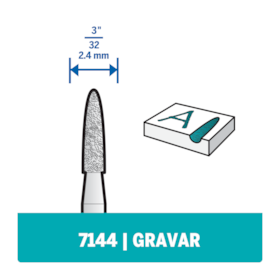 Ponta Diamantada Paralera 3/32'' 26157144AE DREMEL