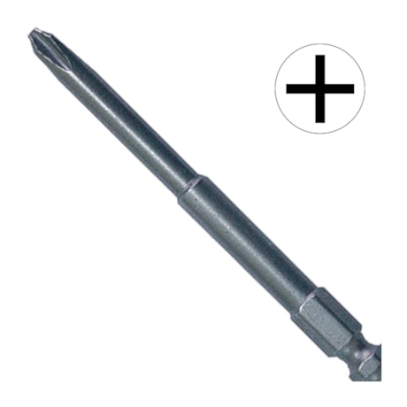Ponteira Bits Phillips Nº2 x 82 mm Encaixe 1/4