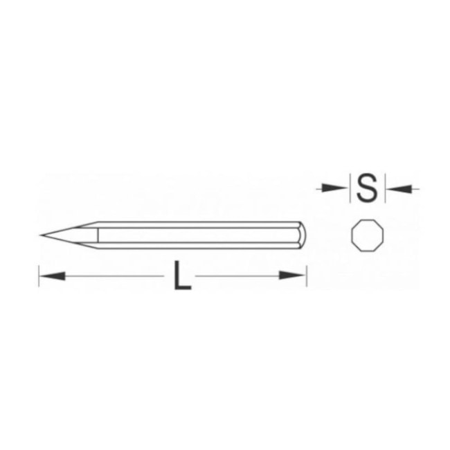 Ponteiro Octogonal 250mm 111-256 GEDORE-aaae34ef-3d9d-4b8f-99fb-2539f05ed102