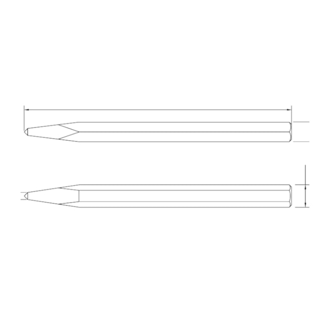 Ponteiro Sextavado 12