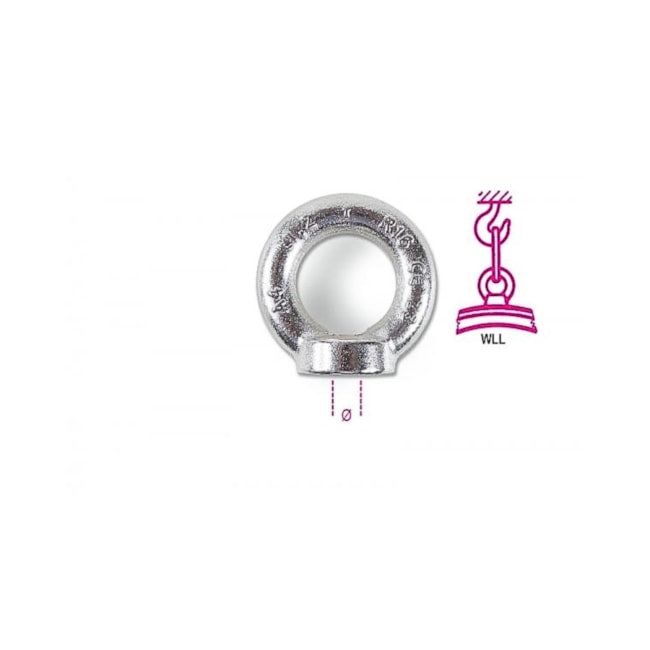 Porca Olhal M6 Inox A4 8242F ROBUR-8f5d936f-3a72-4578-99bd-512a5067cbb1