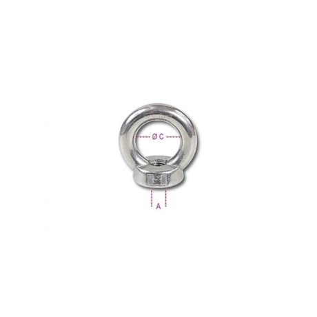 Porca Olhal M8 Inox 316 8242 ROBUR-6f12ba0f-04de-42e1-9f86-76fa1c2eaa0f