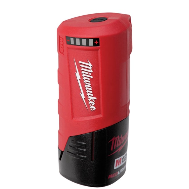 Porta Bateria 12V Saída USB 49-24-2310 MILWAUKEE-781bb830-4346-4af2-98d8-89e58af147ce