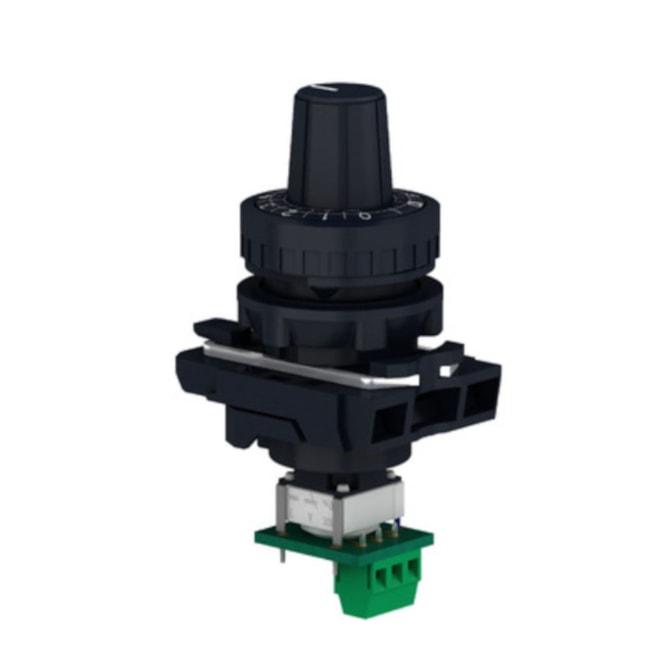 Potenciômetro 22mm Plástico 10K Linear com Escala XB5AD912R10K SCHNEIDER-72a2a684-8d8e-4cb0-b347-f10d44d27862