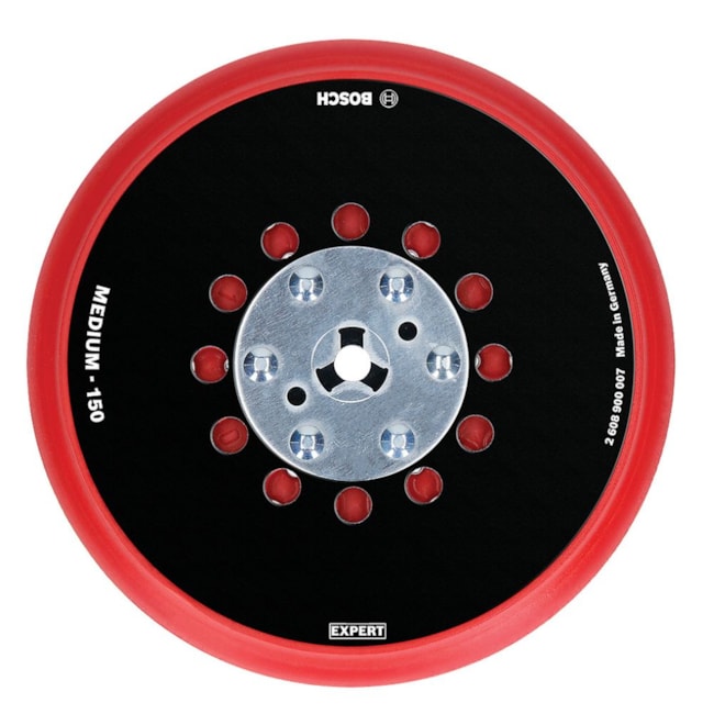 Prato Borracha 150mm Médio Multifuros 2608900007 BOSCH-9f9c948f-784c-4212-90f4-a7bf8423813d