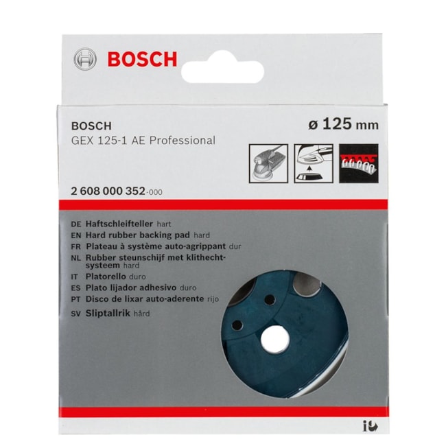 Prato de Borracha 125mm 2608000352 BOSCH-85ef2bae-00c5-41d8-b6b8-1b78390784e2
