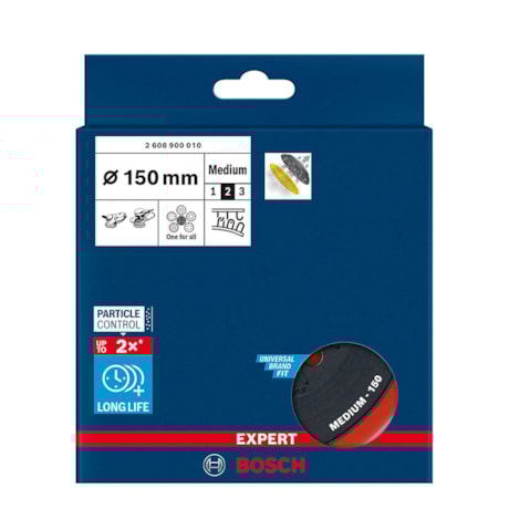 Prato de Borracha 150mm 2608900010 BOSCH-c765ad66-d207-4bc7-8057-929b8f0e7878