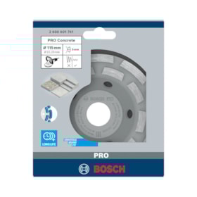 Prato Diamantado PRO Concrete Segmentado 115x22,23x5mm 2608601761 BOSCH