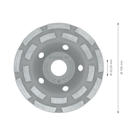 Prato Diamantado PRO Concrete Segmentado 125x22,23x5mm 2608601762 BOSCH-6d79d54b-4246-4736-af24-ba147908b459