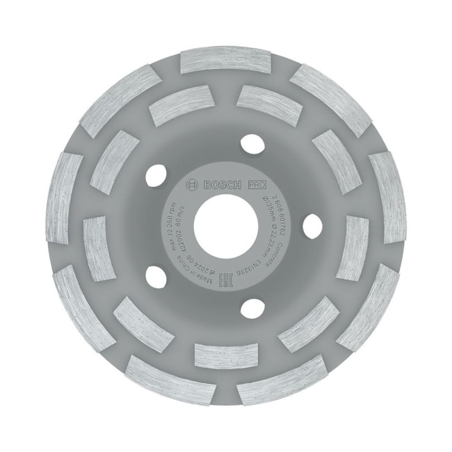 Prato Diamantado PRO Concrete Segmentado 125x22,23x5mm 2608601762 BOSCH-97e2970a-1c1f-4fc6-a131-5f34f1b6109f