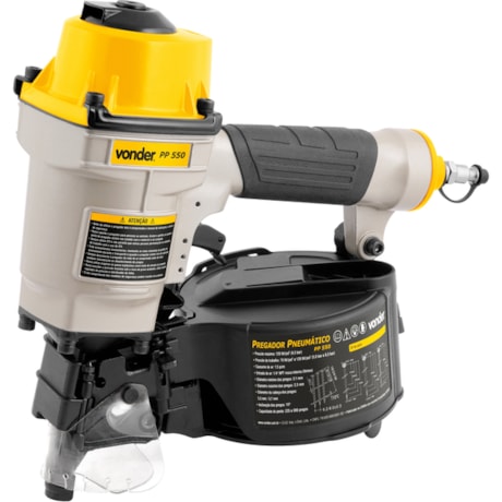 Pregador Pneumático 300 a 400 Pregos de 2.1 a 2.3mm PP550 6258000550 VONDER-760d9dc6-02df-46ac-8281-669fbeea600d