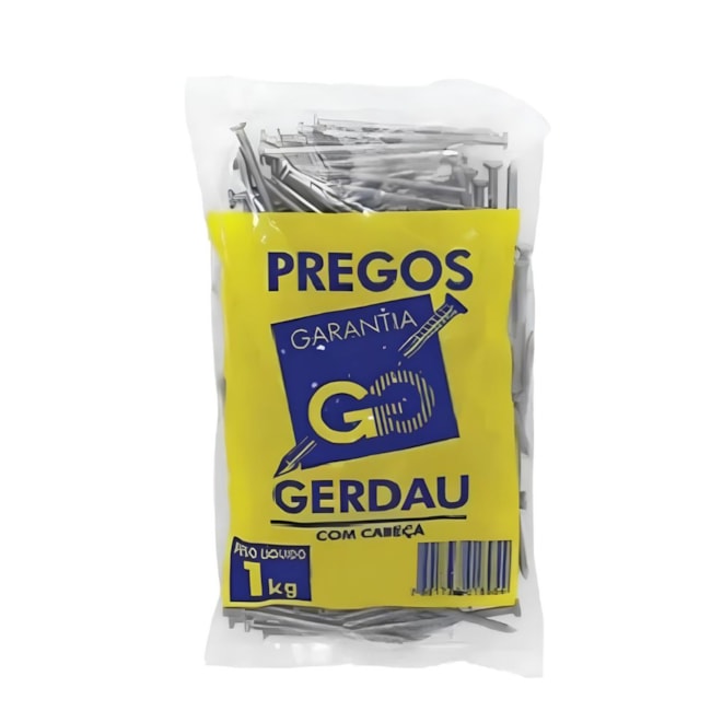 Prego de Aço Polido Com Cabeça 1kg 18x30 24686 GERDAU-c3db33d8-12f5-43e1-a251-ce7b110e5919