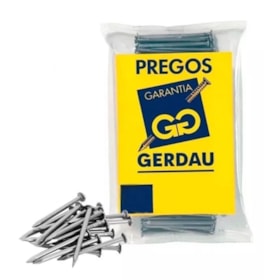 Prego de Aço Polido Com Cabeça 1kg 22x48 24716 GERDAU