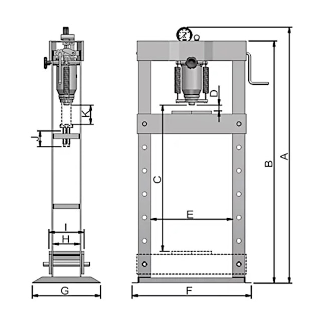 Prensa Hidráulica 15 Toneladas P15000 BOVENAU-2fff449c-95c8-40a1-b5e1-03d15363b9e5