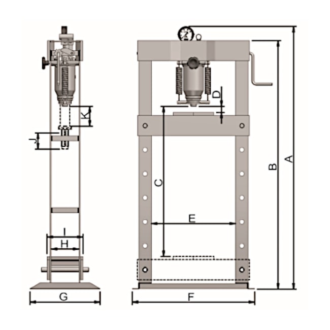 Prensa Hidráulica 30 Toneladas P30000 BOVENAU-255dfaf4-7f09-4aa1-8f5c-40541cb0ad42