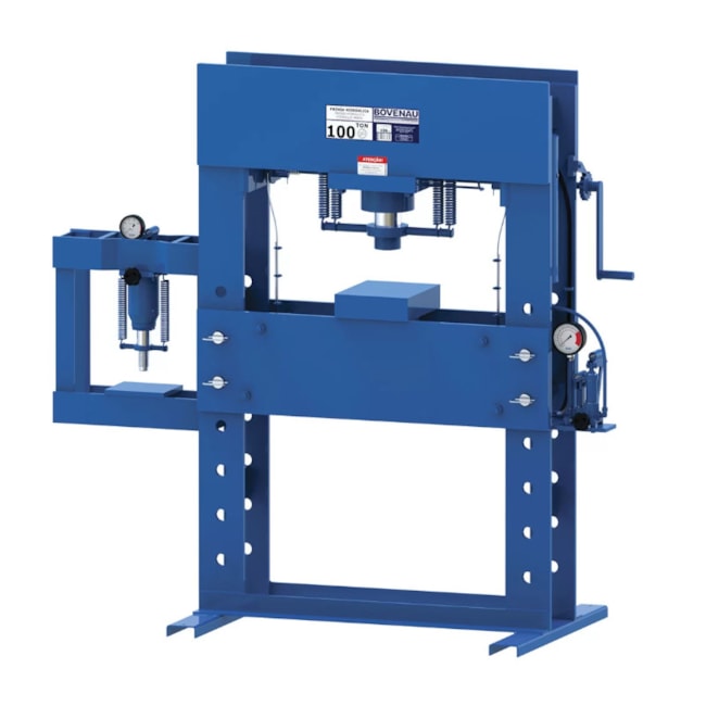 Prensa Hidráulica de 100 Toneladas com Prensa Auxiliar de 15 Toneladas P100201 BOVENAU-d53c48da-1906-4834-a878-ba1c20cd3820