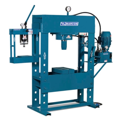 Prensa Hidráulica Motorizada 100 Toneladas Trifásica 7,5 CV 220V com Auxiliar 4213 MARCON-58956272-dba2-400c-a8d5-fa38728820e0