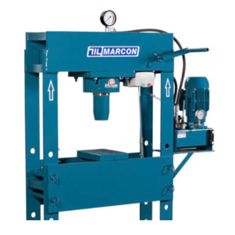 Prensa Hidráulica Motorizada 60 Toneladas Trifásica 3CV 220V MPH-60E MARCON-3235e7a1-e80e-42f0-b312-92108c7644b2