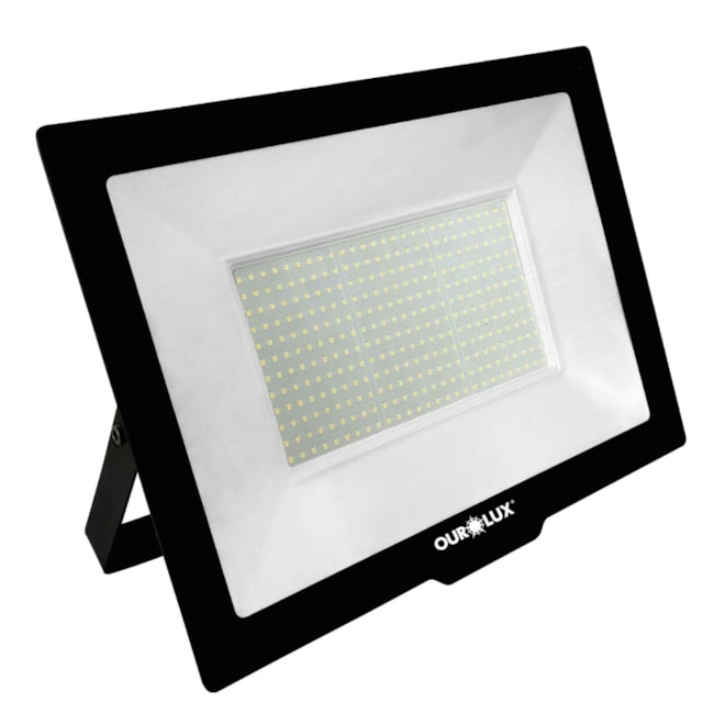 Projetor de Superled 400W 6500K Bivolt Preto 03277 OUROLUX-4526c379-1a54-4f40-acaa-d92bf5187f0e