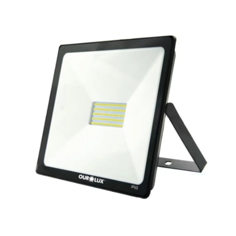 Projetor Refletor LED 150W 6500K Bivolt Preto 03268 OUROLUX -221d99c1-8218-4129-8886-76288851b133