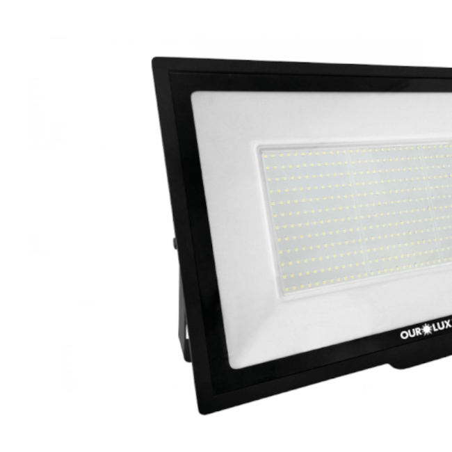 Projetor Superled Slim 500W 6500K Preto Bivolt 3278 OUROLUX-f5aa4167-c4f7-4b8a-bff7-e62378775c6a