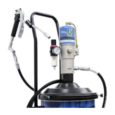 Propulsora Pneumática para Graxa 20Kg com Mangueira e Carrinho 11020-R20-G5 BOZZA-9b796da6-2789-47b3-9f71-d7db6e1c54a5
