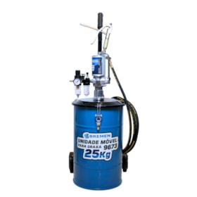 Propulsora Pneumática para Graxa 25kg com Mangueira 4 metros 9673 BREMEN
