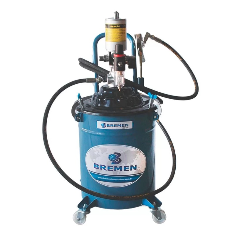 Propulsora Pneumática para Graxa até 20Kg com Mangueira 08596