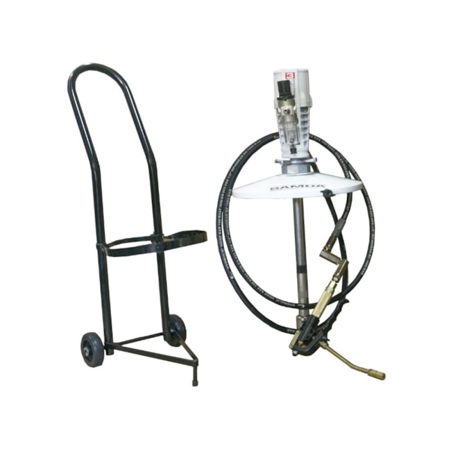 Propulsora Pneumática para Graxa com Carrinho Adaptável a Reservatório de 20 Kg 9034 LUPUS-202f2c62-7aa4-42bd-b24d-631d18f62337