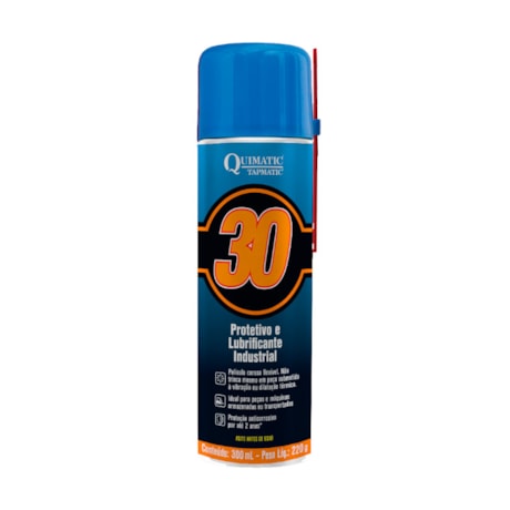 Protetivo Lubrificante Industrial Aerossol 300ml QUIMATIC 30 DE1 TAPMATIC-773b3499-0f85-4c10-bfd3-2dd41eb535e5