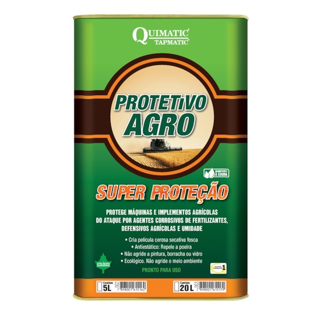 Protetivo Pelicula Cerosa Espessa 5 litros PROTETIVO AGRO TAPMATIC-d01bc977-e58d-4e47-aa1b-2baac7c23501