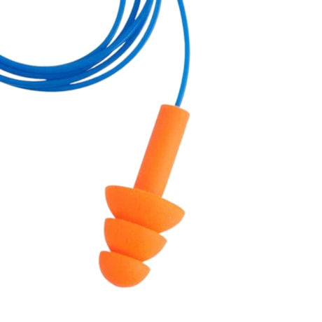 Protetor Auditivo tipo Plug de Silicone com Cordão em PVC 7045005000 VONDER