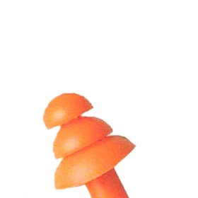 Protetor Auricular em Copolímero tipo Cogumelo sem Cordão CG 38M 010218910 CARBOGRAFITE