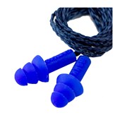 Protetor Auricular Tipo Plug Silicone 18dB Azul 017 MAXXI ROYAL