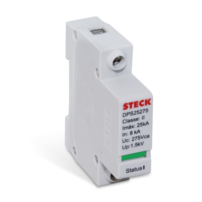 Protetor de Surto DPS Monobloco 15K 1P 275V DPS15275 STECK-8c95b1d5-4dd0-4dbf-b907-62bb5eb2d21a