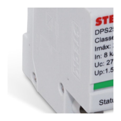 Protetor de Surto DPS Monobloco 40K 1P 275V DPS40275 STECK-9130d2a9-a1df-4eeb-89ba-1ce8cc9d4245