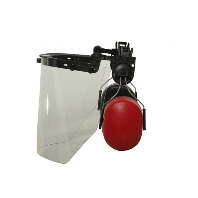 Protetor Facial Incolor com Abafador para Acoplar Capacete EVOLUTION CARBOGRAFITE-5417ca8b-c332-4bc6-8932-237f19627c92