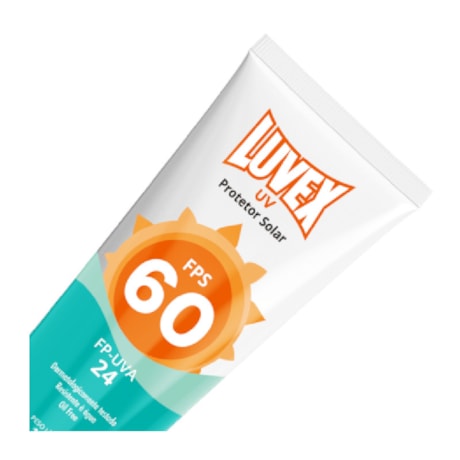 Protetor Solar FPS 60 FP-UVA 24 120ml Bisnaga 040620000300121 LUVEX-552b56e8-2307-4982-a67c-df1400537408