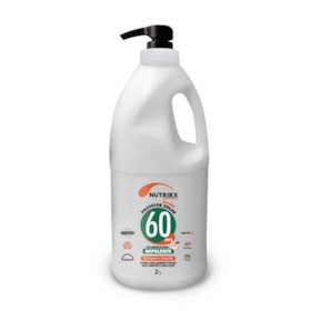 Protetor Solar FPS 60 UVA / UVB 1/3 com Repelente 2 Litros NUTRIEX FPS 60 NUTRIEX