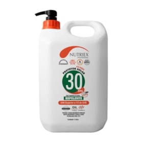 Protetor Solar UV Fps 30 com Repelente 4 Litros 0061077 NUTRIEX
