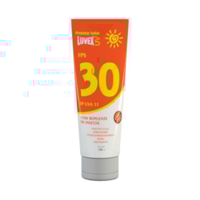 Protetor Solar UV FPS 30 com Repelente de Insetos 120ml LUVEX
