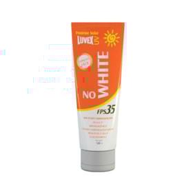 Protetor Solar UV FPS 35 UVA 17 No White 120ml LUVEX