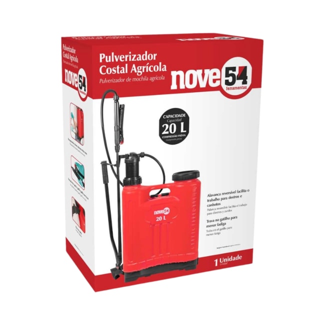 Pulverizador Agrícola 20 Litros Costal 6240300020 NOVE54-a1a33b06-07b7-425b-9b29-53d000193d81