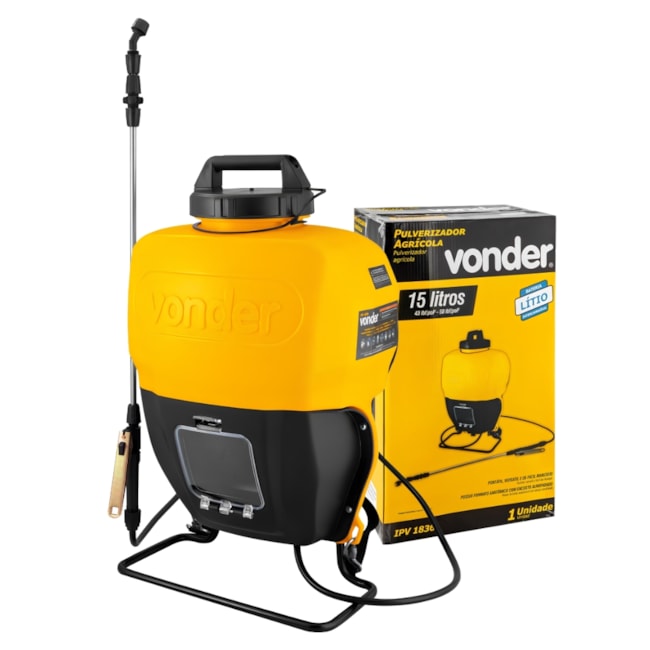 Pulverizador Costal 15 litros 18V sem Bateria e sem Carregador IPV 1836 VONDER-410ce07c-dcb8-4c4d-a2d1-dcb2f23cc033