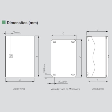 Quadro de Comando Chapa de Aço 1.000x600x250mm com Flange Sobrepor QCE 10060-25 901129 CEMAR-6c7a8287-fd41-402d-926a-927de3cd6b39