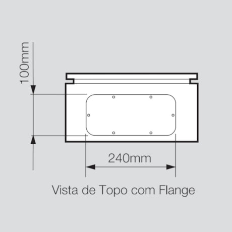 Quadro de Comando Chapa de Aço 1.000x600x250mm com Flange Sobrepor QCE 10060-25 901129 CEMAR-39238543-0449-4402-8298-7695927697b4