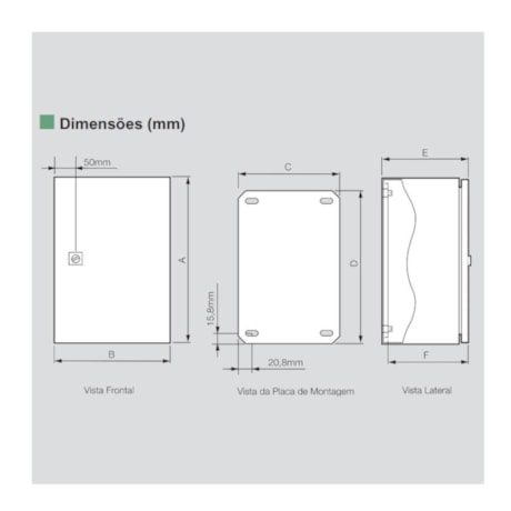 Quadro de Comando Chapa de Aço 1.200x800x250mm com Flange Sobrepor 901131 CEMAR-db5340c4-7266-4004-bb09-913b8273a687