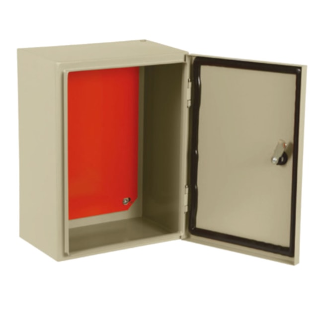 Quadro de Comando Chapa de Aço 400x400x200mm Sobrepor Standard QCS 4040-20 902308 CEMAR-897e62ce-e7b9-4fb2-82af-edf9f0bb83a8