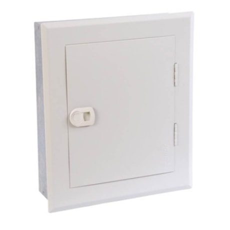 Quadro para 28 Disjuntores 100A Chapa de Aço 360x522x330mm Embutir QDETN II-U 28/20 100 904362N CEMAR