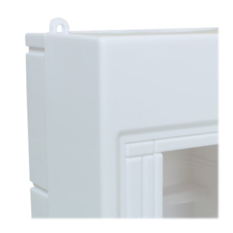 Quadro para 4 Disjuntores PVC 94x142x70,5mm Sobrepor SSCT4 STECK-02d73fd4-c280-49d7-ab0c-44a608661231